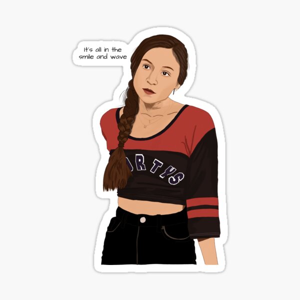 Waverly Earp in Shorty's Shirt Sticker