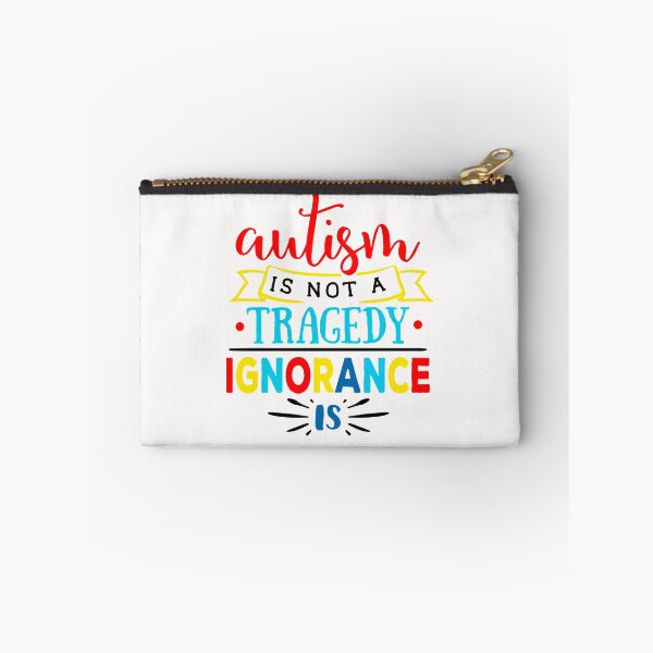 Item preview, Autism is not a tragedy ignorance is - Autism awareness designed and sold by shivani21061993.