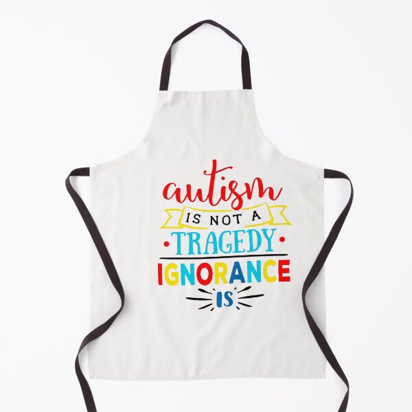 Item preview, Autism is not a tragedy ignorance is - Autism awareness designed and sold by shivani21061993.