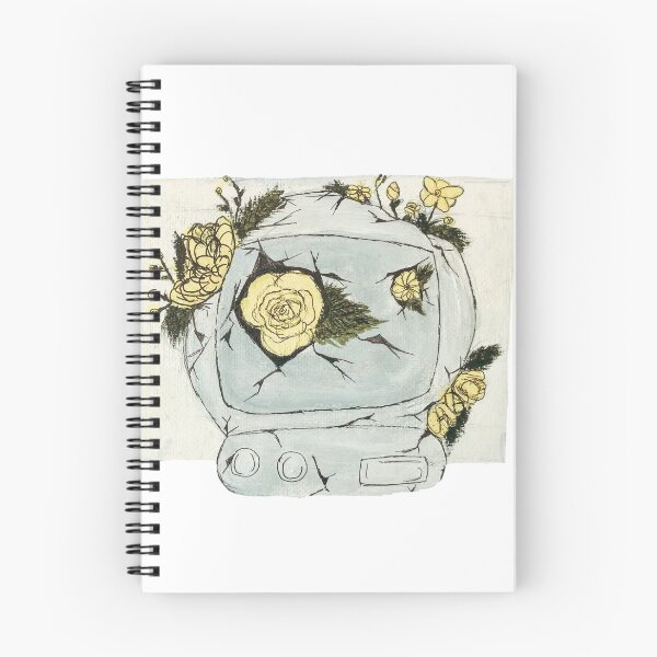 Item preview, Casco de astronauta de flores amarillas designed and sold by P4perpage.