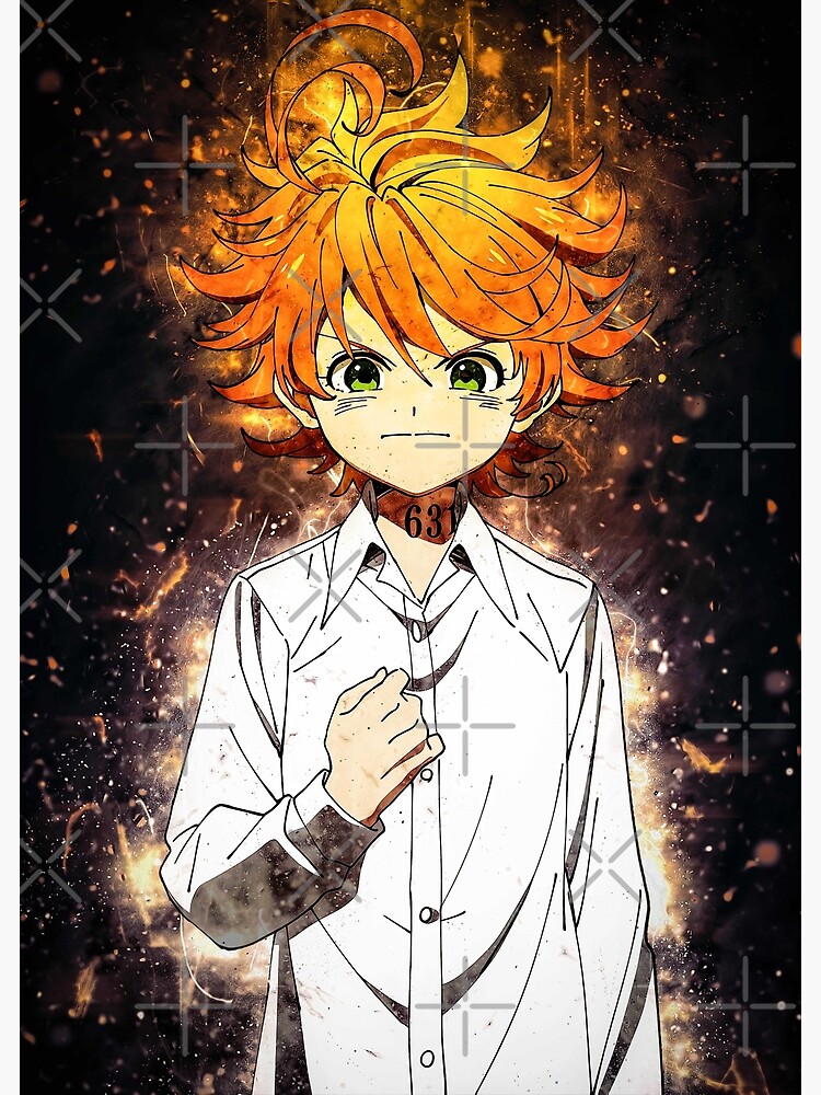 The Promised Neverland Emma Poster By Spacefoxart Redbubble 