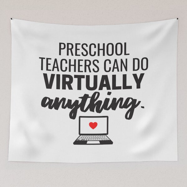 Item preview, Preschool Teachers Can Do Virtually Anything Online Learning 2021 designed and sold by natalieritchie.