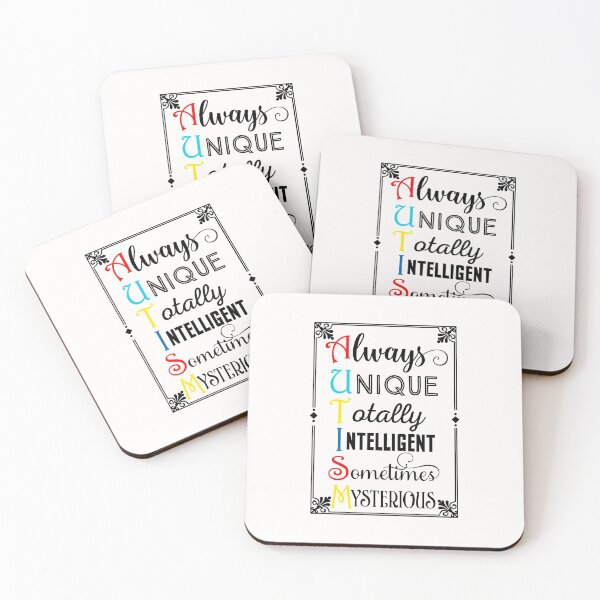 Item preview, Always unique Totally Intelligent Sometimes Mysterious - Autism awareness designed and sold by shivani21061993.