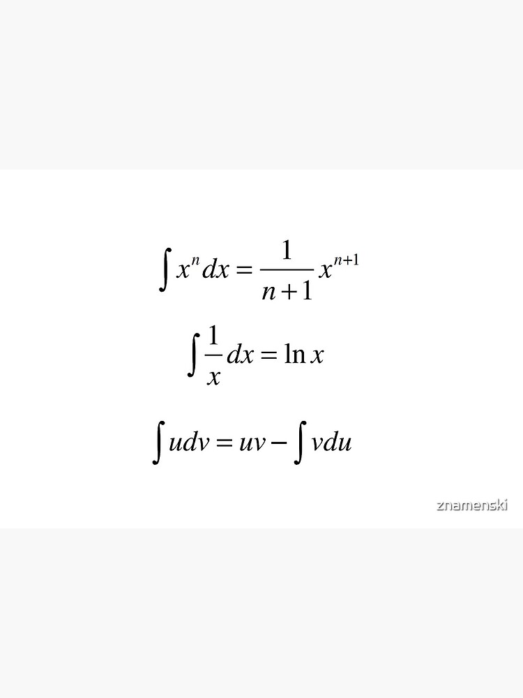 #Integrals, #math, #calculus, #mathematics, Integral, natural, logarithm, naturalLogarithm, exponent Physics by znamenski