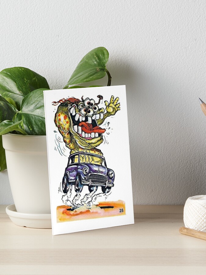 Monster Point Art Board Print for Sale by RitaCreatez