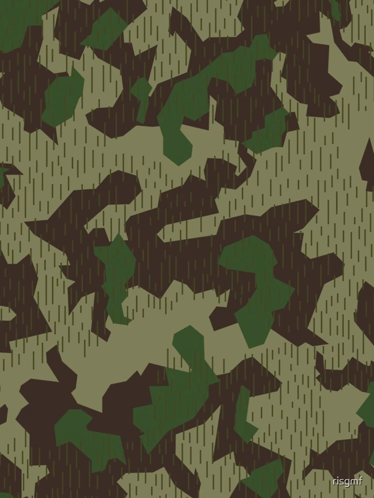 Thumbnail 4 of 4, iPhone Case, Splinter camouflage pattern designed and sold by risgmf.
