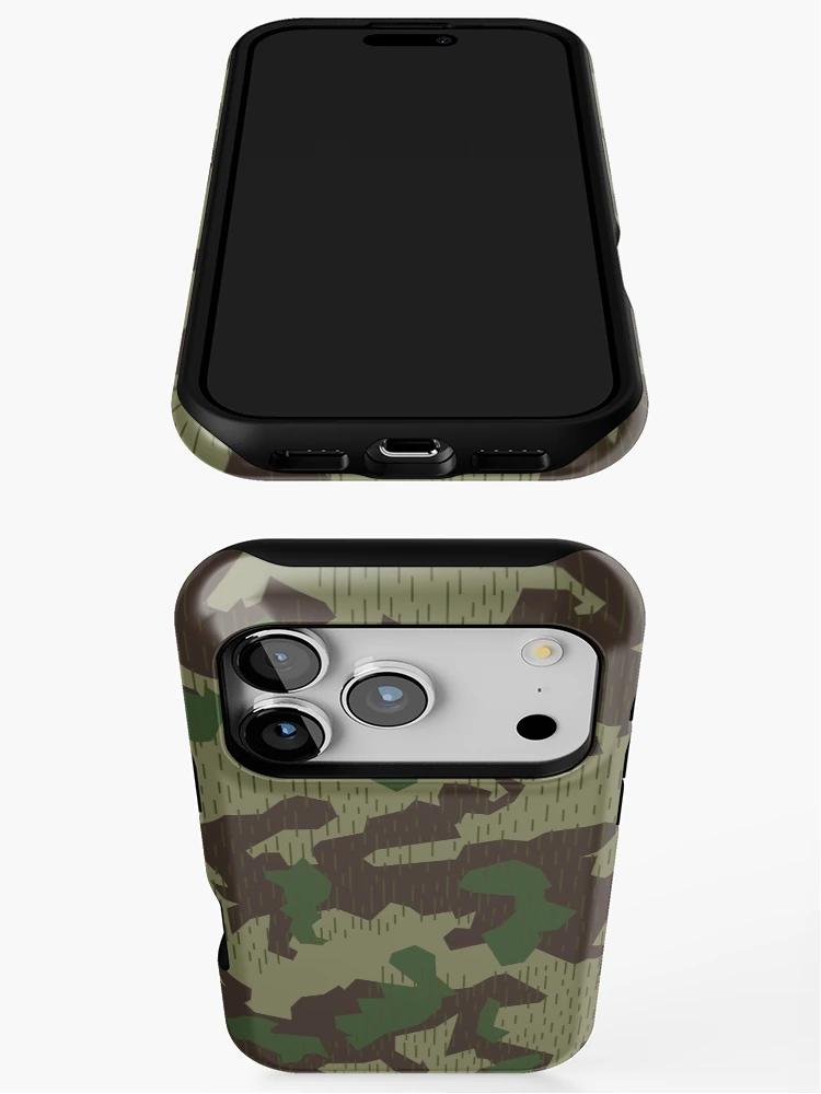 Thumbnail 3 of 4, iPhone Case, Splinter camouflage pattern designed and sold by risgmf.