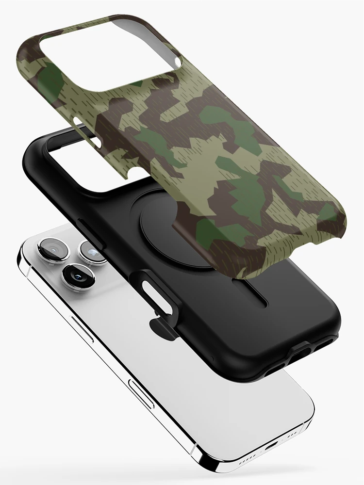 Thumbnail 2 of 4, iPhone Case, Splinter camouflage pattern designed and sold by risgmf.