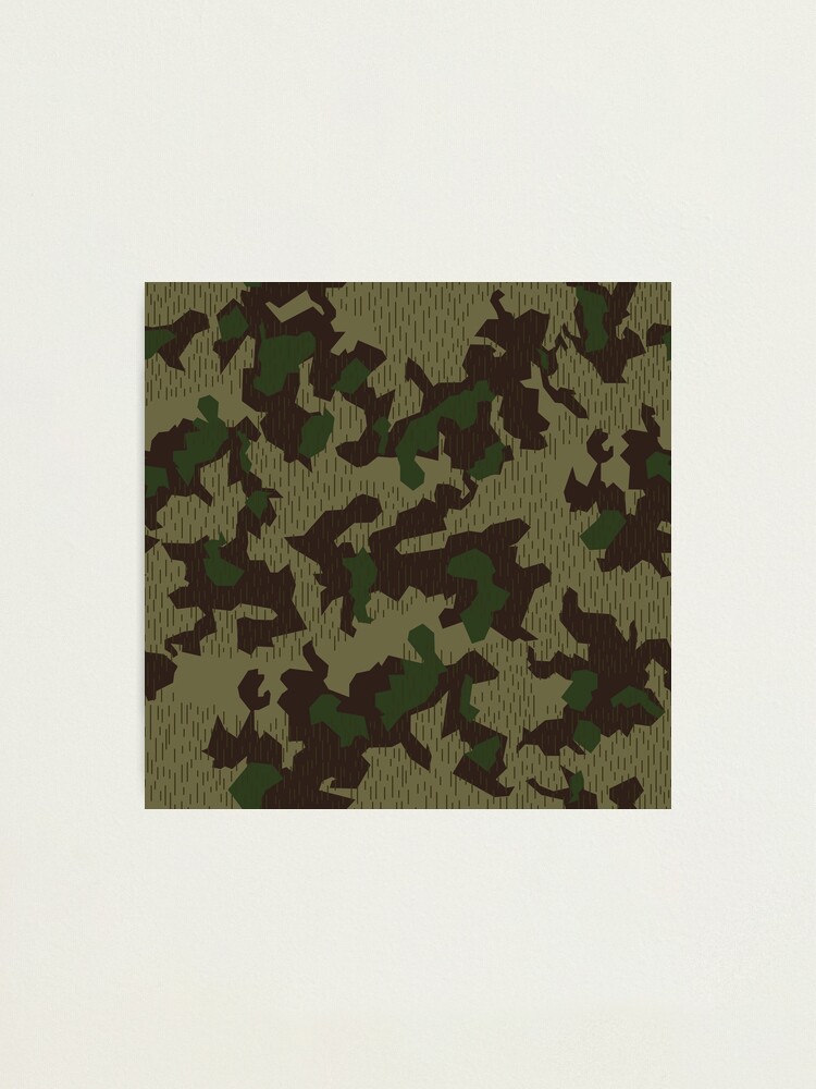 小物 camouflage pattern long stole Splinter Camo Wool, 2.5 yards