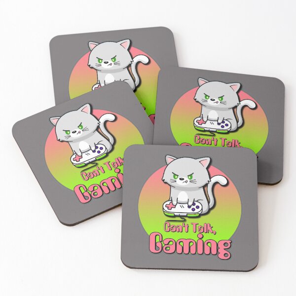 Item preview, Can't Talk, Gaming- Gamer cat designed and sold by Alondra.
