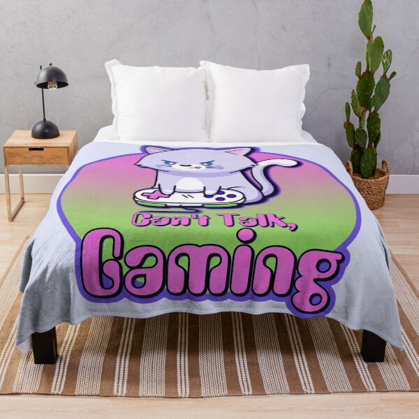 Item preview, Can't Talk, Gaming- Gamer cat designed and sold by Alondra.