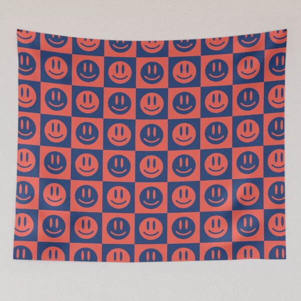 Item preview, Checkered Smilie pattern designed and sold by ZANGRAM.
