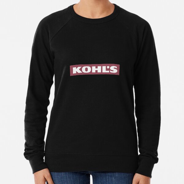 kohls black sweatshirt