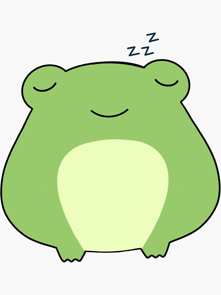 Cute cartoon sleeping bunny  Sticker for Sale by irmirx