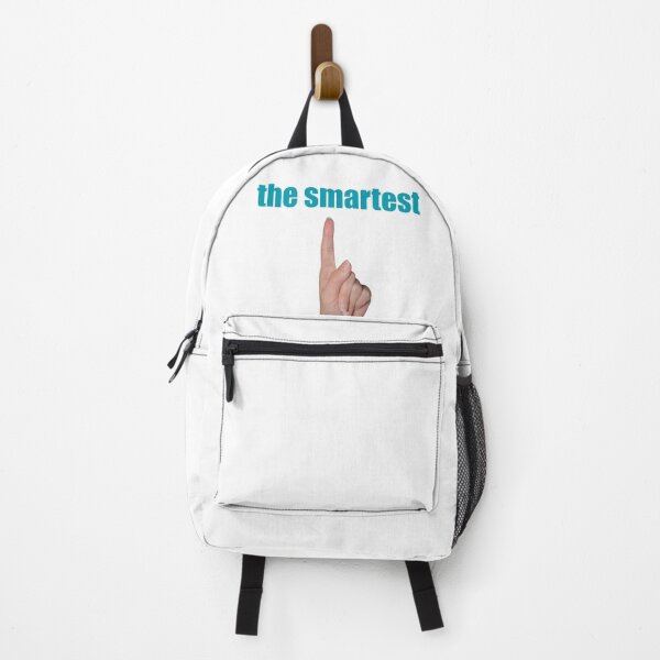 Item preview, the smartest is the blue lettering and the hand pointing at the lettering designed and sold by nataliavavilina.