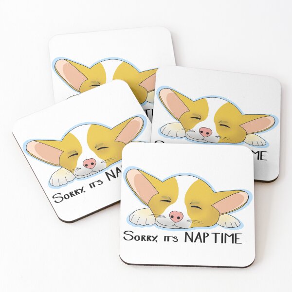 Item preview, Sleepy Corgi - Sorry It's Nap Time designed and sold by l-n-designs.