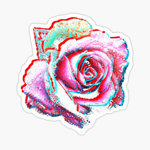 Roseographic Sticker