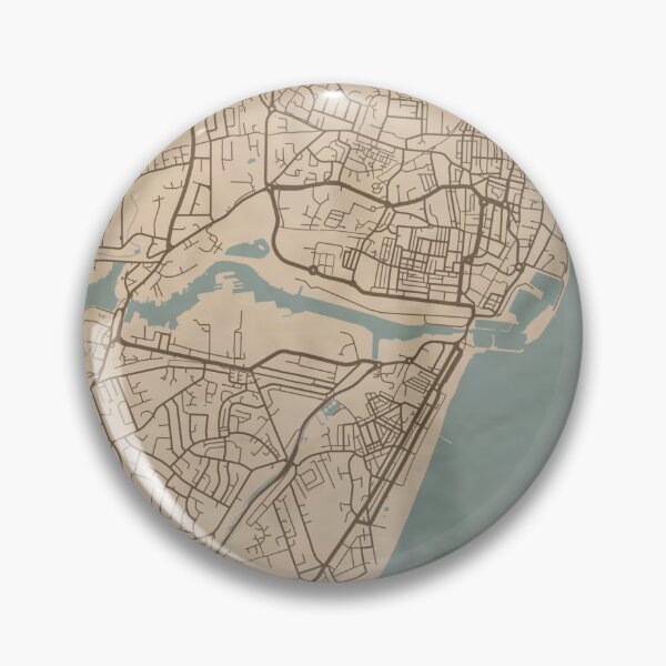 Item preview, Lowestoft Sepia Map designed and sold by CPTVDesign.