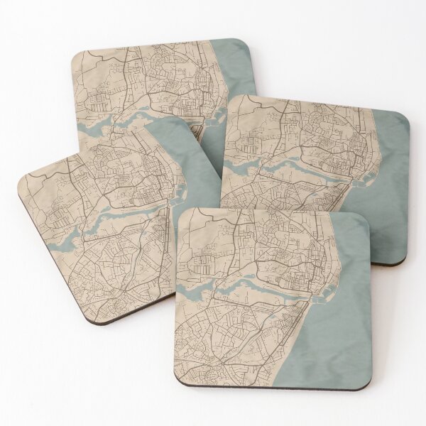 Item preview, Lowestoft Sepia Map designed and sold by CPTVDesign.