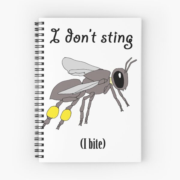 Item preview, I don't sting, I bite designed and sold by BeeBabette.