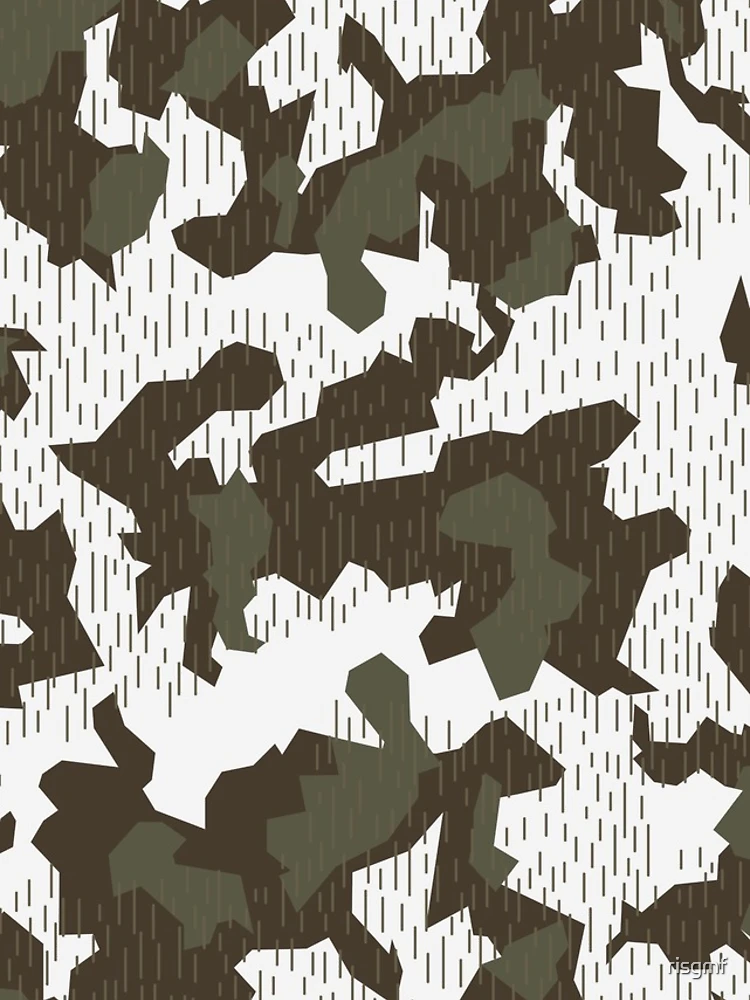Thumbnail 4 of 4, iPhone Case, Splinter camouflage pattern designed and sold by risgmf.
