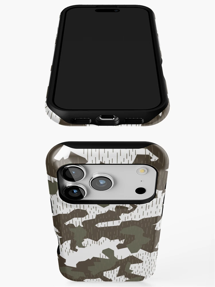 Thumbnail 3 of 4, iPhone Case, Splinter camouflage pattern designed and sold by risgmf.