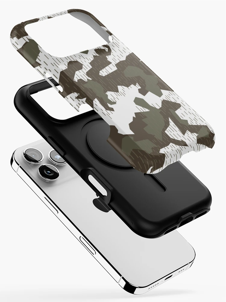 Thumbnail 2 of 4, iPhone Case, Splinter camouflage pattern designed and sold by risgmf.