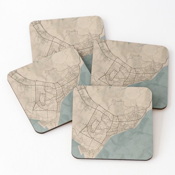 Item preview, Felixstowe Sepia Map designed and sold by CPTVDesign.
