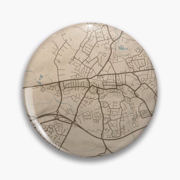 Item preview, Braintree Sepia Map designed and sold by CPTVDesign.