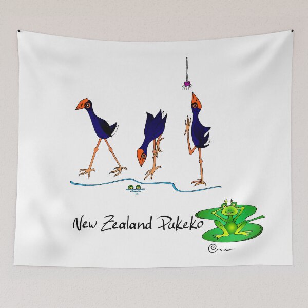 Item preview, Pukeko designed and sold by Linda Bassett.