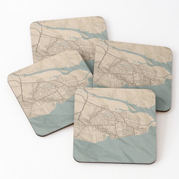 Item preview, Canvey Island Sepia Map designed and sold by CPTVDesign.