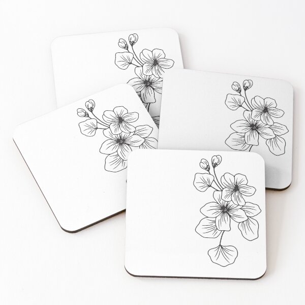 Item preview, Black And White Plant Artwork designed and sold by KananiandKiki.