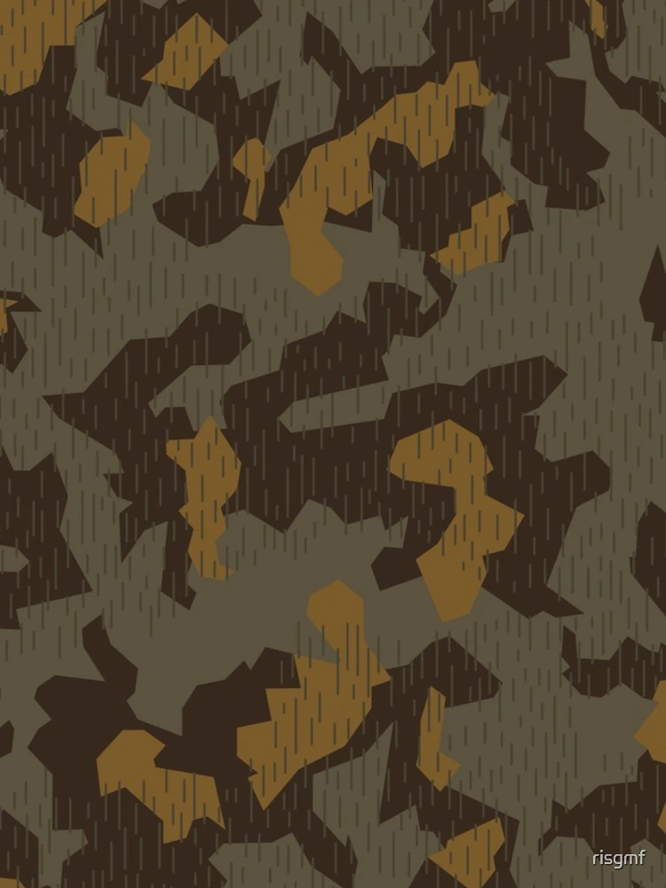 Thumbnail 4 of 4, iPhone Case, Splinter camouflage pattern designed and sold by risgmf.