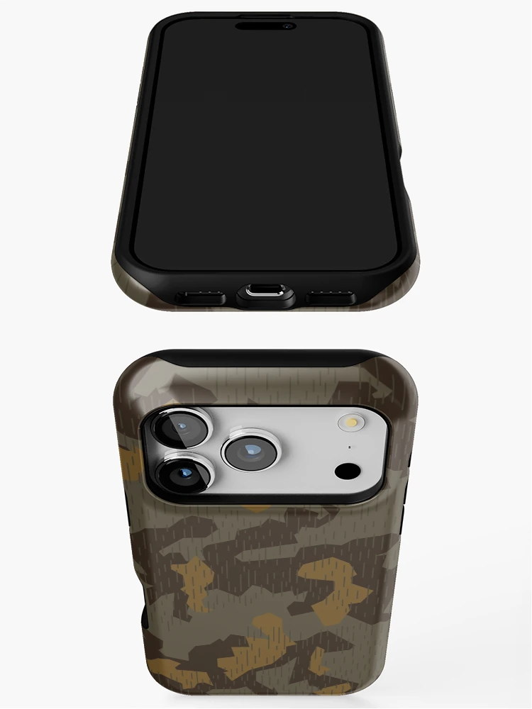 Thumbnail 3 of 4, iPhone Case, Splinter camouflage pattern designed and sold by risgmf.