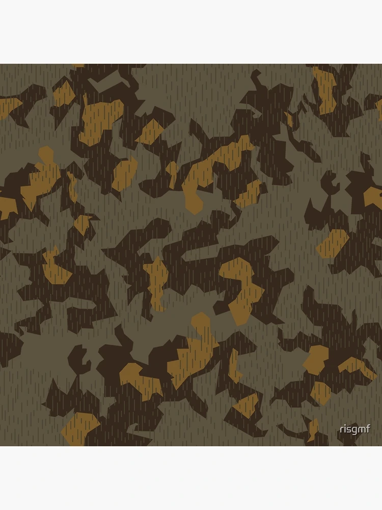 小物 camouflage pattern long stole Luftwaffe M42 Splinter 41 Brown Variation Camo
