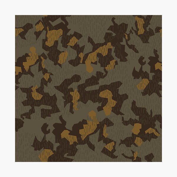 M90 Splinter Camouflage Pattern Photographic Print for Sale by risgmf