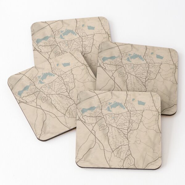 Item preview, Sevenoaks Sepia Map designed and sold by CPTVDesign.