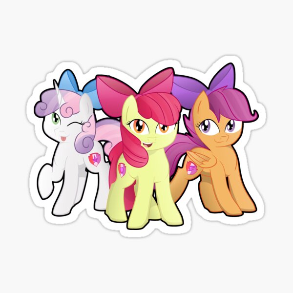 Item preview, Cutie Bow Crusaders! Yay! designed and sold by SquareBagel.