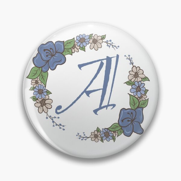 Item preview, Blue Floral A designed and sold by missmann.