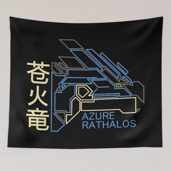 Item preview, azure rathalos designed and sold by monsterart-.
