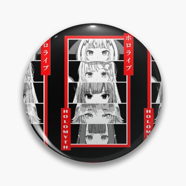 Item preview, Hololive EN Holomyth Black & White Panel  designed and sold by UDTee.