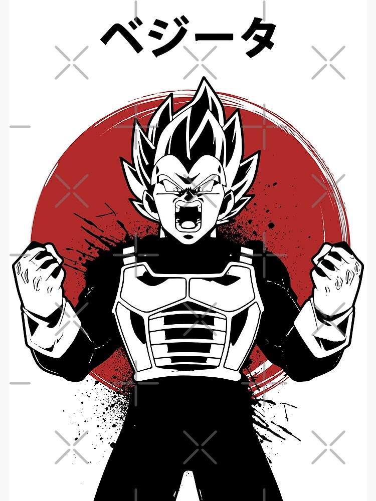 Vegeta SSJ2  Poster for Sale by Anime-Styles