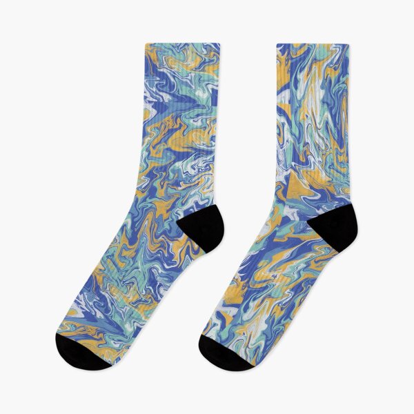 Item preview, Beach Kite Dream Vibes Swirl Liquid Abstract Art  designed and sold by yourguyjohn.