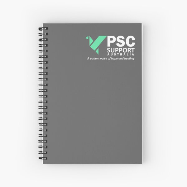PSC Support Australia Standard Logo Spiral Notebook