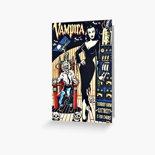 VAMPIRA Greeting Card