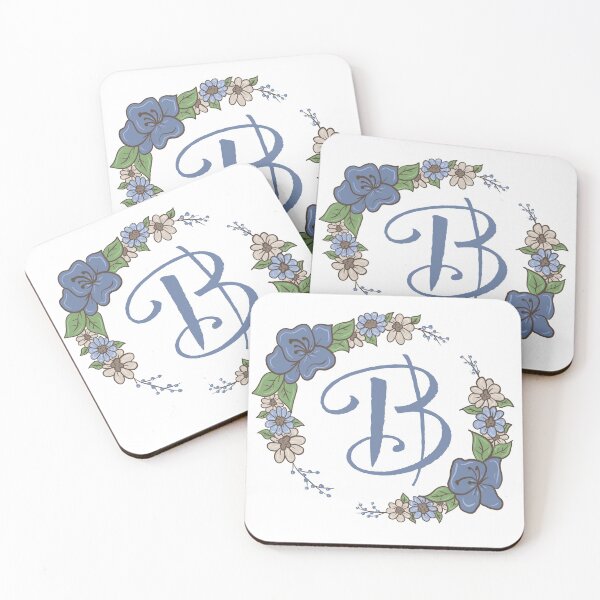 Item preview, Blue Floral B designed and sold by missmann.