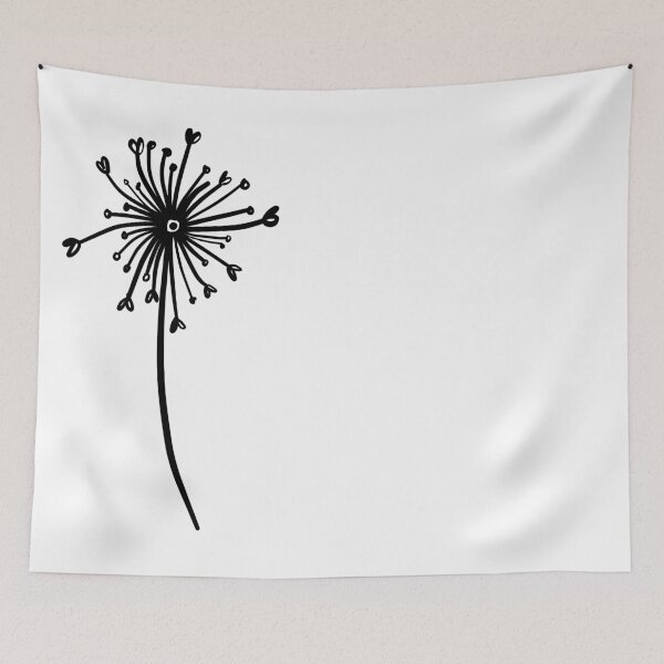 Item preview, Black And White Plant Artwork designed and sold by KananiandKiki.