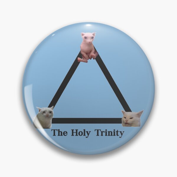 Item preview, meme cats sticker pack - holy trinity designed and sold by PigSucculent.