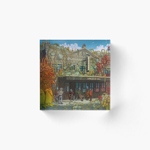 Lincoln Hall Acrylic Block