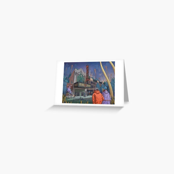 The Music Box Theatre Greeting Card